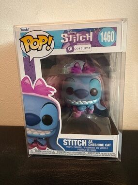 Funko Stitch in Cheshire Cat Costume - Blue & Pink